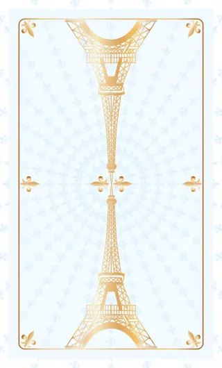 Karte Lenormand de Paris