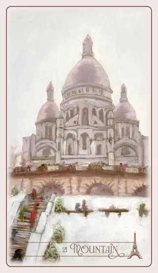 Karte Lenormand de Paris