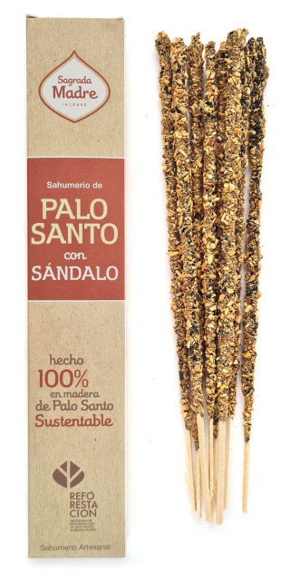 Dišeče palčke Palo santo s sandalovino, Sagrada Madre